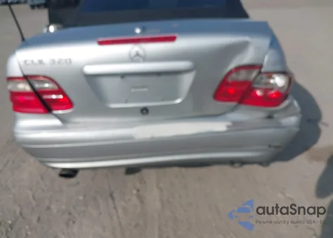 2003 Mercedes-Benz Clk 320 from USA, damaged, VIN WDBLK65G23T142769